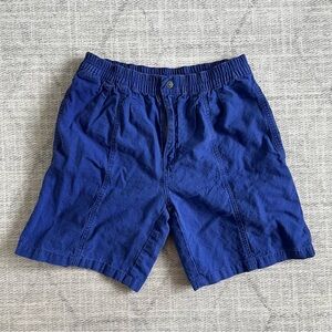 Vintage 1990s Zeppelin Women’s Blue Camping Hiking High Rise Khaki Shorts